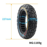 Electric Scooter Tire - 10X2.5 45 Card 250X64 60 / 70-6.5 Universal Solid Colourful-1915197135020756996