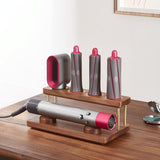 Countertop Organizer For Dyson Airwrap - Walnut Rack-1915198386320052232