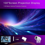Intelligent Portable Projector With Android 12.0 For Family Use-1915197841157001225