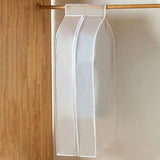 Waterproof Hanging Storage Bag For Dustproof Organization - White-1915196862512631815