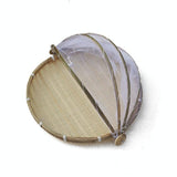Small Round Bamboo Woven Dustpan Basket For Household Storage - 30Cm-1915197987726954497