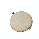 Small Round Bamboo Woven Dustpan Basket For Household Storage - 30Cm-1915197987726954499