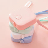 Compact Leather Measuring Tape - 1.5M Mini Cute Portable-1915196829436350467