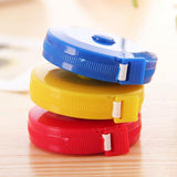 4-Pack Mini Retractable Tape Measure - 1.5M Plastic Cute Automatic (Random Color Delivery)-1915196809786036226