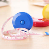 4-Pack Mini Retractable Tape Measure - 1.5M Plastic Cute Automatic (Random Color Delivery)-1915196809786036224
