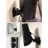 Rotatable 45 Degree Speaker Wall Mount Brackets For Surround Sound - Pair-1915198046505930758