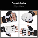 Adults Half Finger Sandbag Training Boxing Gloves - Pu Leather For Fitness And Sparring-1915198154005942279