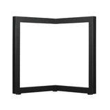 NNEED 2X Table Legs Bench Steel Metal 71x71cm