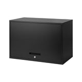 Giantz Wall Mount Steel Tool Cabinet Garage Storage Box Lockable Overhead Shelf Black