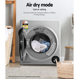 NNEDSZ Devanti Tumble Dryer 5kg Fully Auto Silver