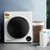 NNEDSZ Devanti Tumble Dryer 5kg Fully Auto Black