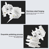 Stainless Steel Welding Inspection Ruler - Hjc40-1915198084074311689