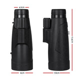 NNEDSZ 12X 50mm HD Zoom Optical Monocular Telescope Portable Camping Live Concert
