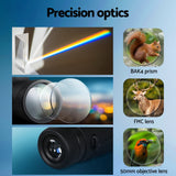 NNEDSZ 12X 50mm HD Zoom Optical Monocular Telescope Portable Camping Live Concert