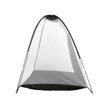 NNEDSZ Everfit 3M Golf Practice Net And Training Mat Set Driving Target Black