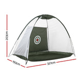 NNEDSZ 3M Golf Practice Net Portable Training Aid Driving Target Tent Green