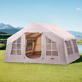 NNEDSZ Camping Tent Inflatable Beach Tent 6 Person 360CM
