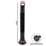 NNEDSZ Tower Fan Oscillating 3 Speeds with Remote 91cm