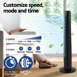 NNEDSZ Tower Fan Oscillating 3 Speeds with Remote 93cm