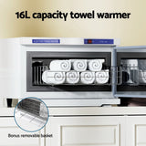 NNEDSZ 16L Towel Warmer UV Sterilizer Heater Cabinet Beauty SPA Salon White
