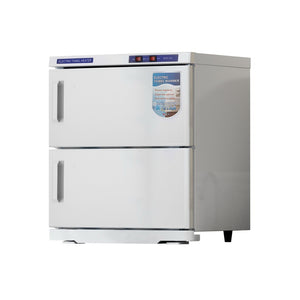 NNEDSZ 32L Towel Warmer UV Sterilizer Heater Cabinet Beauty SPA Salon White