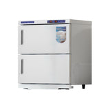 NNEDSZ 32L Towel Warmer UV Sterilizer Heater Cabinet Beauty SPA Salon White