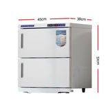NNEDSZ 32L Towel Warmer UV Sterilizer Heater Cabinet Beauty SPA Salon White