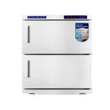 NNEDSZ 32L Towel Warmer UV Sterilizer Heater Cabinet Beauty SPA Salon White