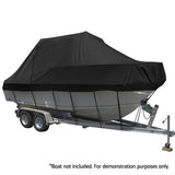 NNEDSZ Seamanship Boat Cover Heavy Duty Black (25-27ft)