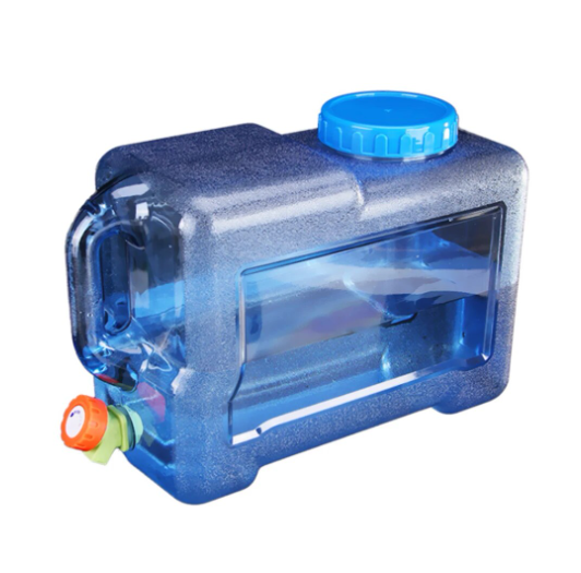 NNEOBA Portable Water Bucket 12L Capacity Driving Pure Water Tank with Faucet Container for Outdoor Camping Cooking Products