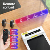 NNEDSZ Treadmill Electric Walking Pad Under Desk Home Gym Fitness 360mm White