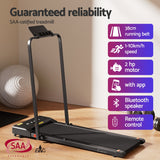 NNEDSZ Treadmill Electric Walking Pad Under Desk Home Gym Fitness 380mm Black