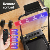 NNEDSZ Treadmill Electric Walking Pad Under Desk Home Gym Fitness 380mm Black