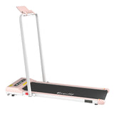 NNEDSZ Treadmill Electric Walking Pad Under Desk Home Gym Fitness 380mm Pink