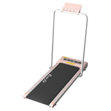 NNEDSZ Treadmill Electric Walking Pad Under Desk Home Gym Fitness 380mm Pink