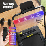 NNEDSZ Treadmill Electric Walking Pad Under Desk Home Gym Fitness 400mm Black