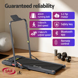 NNEDSZ Treadmill Electric Walking Pad Under Desk Home Gym Fitness 400mm Grey