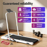 NNEDSZ Treadmill Electric Walking Pad Under Desk Home Gym Fitness 400mm White
