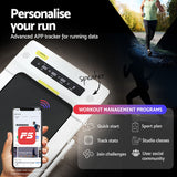 NNEDSZ Treadmill Electric Walking Pad Under Desk Home Gym Fitness 400mm White