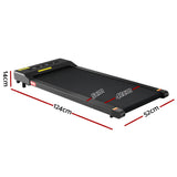 NNEDSZ Treadmill Electric Walking Pad Under Desk Home Gym Fitness 400mm Black