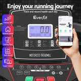 NNEDSZ Treadmill Electric Home Gym Fitness Exercise Machine w/ Sit Up Bar 420mm