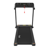NNEDSZ Treadmill Electric Home Gym Fitness Exercise Knob Foldable 450mm Black