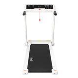 NNEDSZ Treadmill Electric Home Gym Fitness Exercise Knob Foldable 450mm White