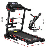 NNEDSZ Treadmill Electric Home Gym Fitness Exercise Machine w/ Sit Up Bar 450mm