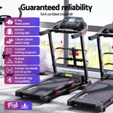 NNEDSZ Treadmill Electric Home Gym Fitness Exercise Machine w/ Sit Up Bar 450mm