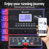 NNEDSZ Treadmill Electric Home Gym Fitness Exercise Machine w/ Sit Up Bar 450mm