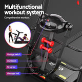 NNEDSZ Treadmill Electric Home Gym Fitness Exercise Machine w/ Massager 480mm