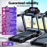 NNEDSZ Treadmill Electric Auto Incline Home Gym Fitness Exercise Machine 490mm