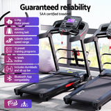NNEDSZ Treadmill Electric Home Gym Fitness Exercise Machine w/ Sit Up Bar 480mm