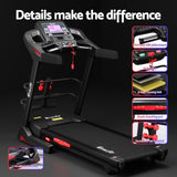 NNEDSZ Treadmill Electric Home Gym Fitness Exercise Machine w/ Sit Up Bar 480mm